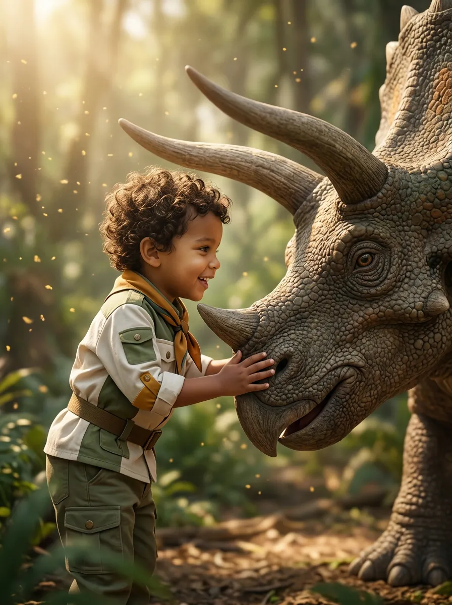 Cara a cara con Triceratops
