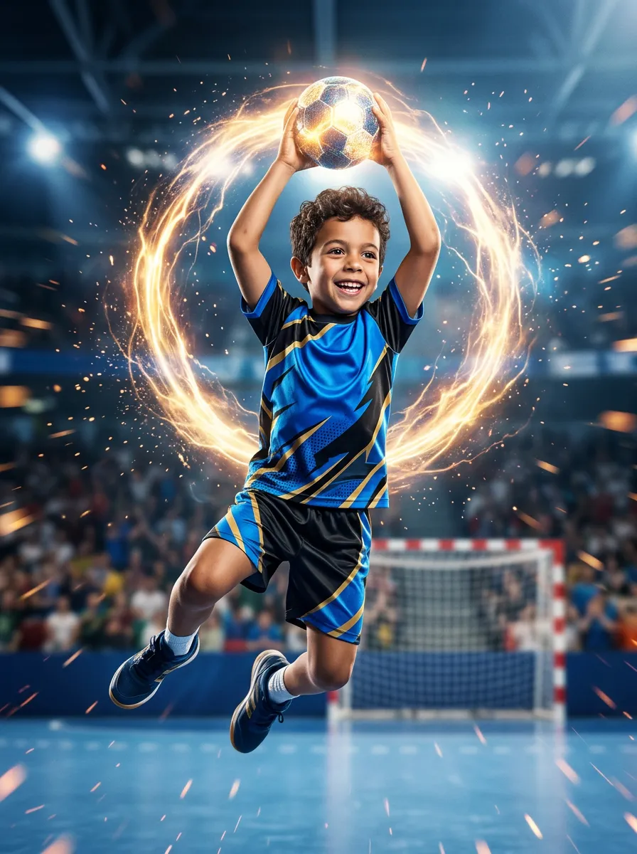 Salto de balonmano